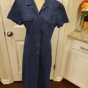 Talbots denim dress